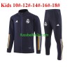 Real Madrid Kinder Blau Trainingsanzüge 2023-2024